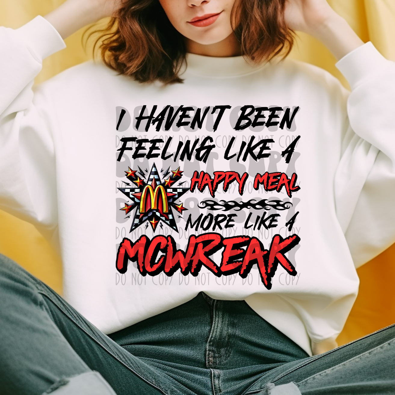 MCWRECK, BLK - DTF TRANSFER