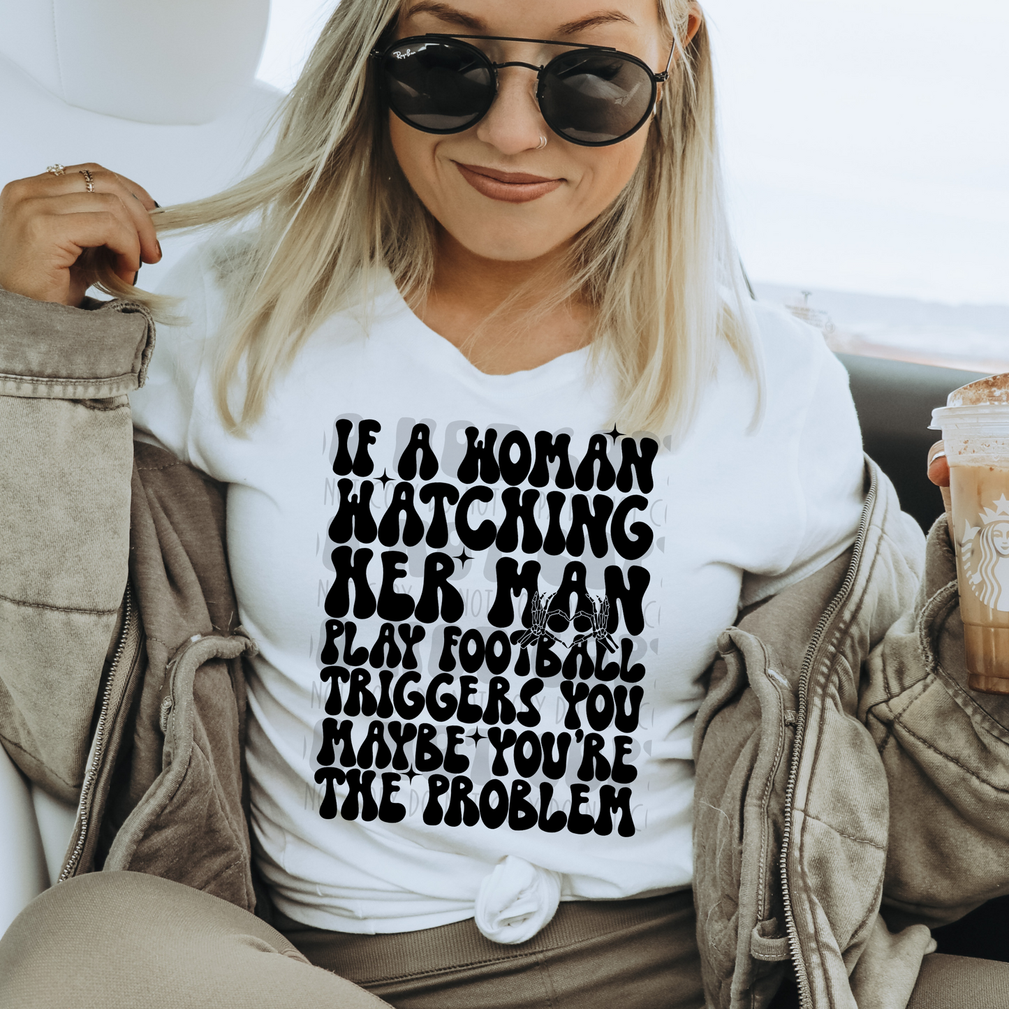 MAYBE YOU'RE THE PROBLEM STRAIGHT - DTF TRANSFER