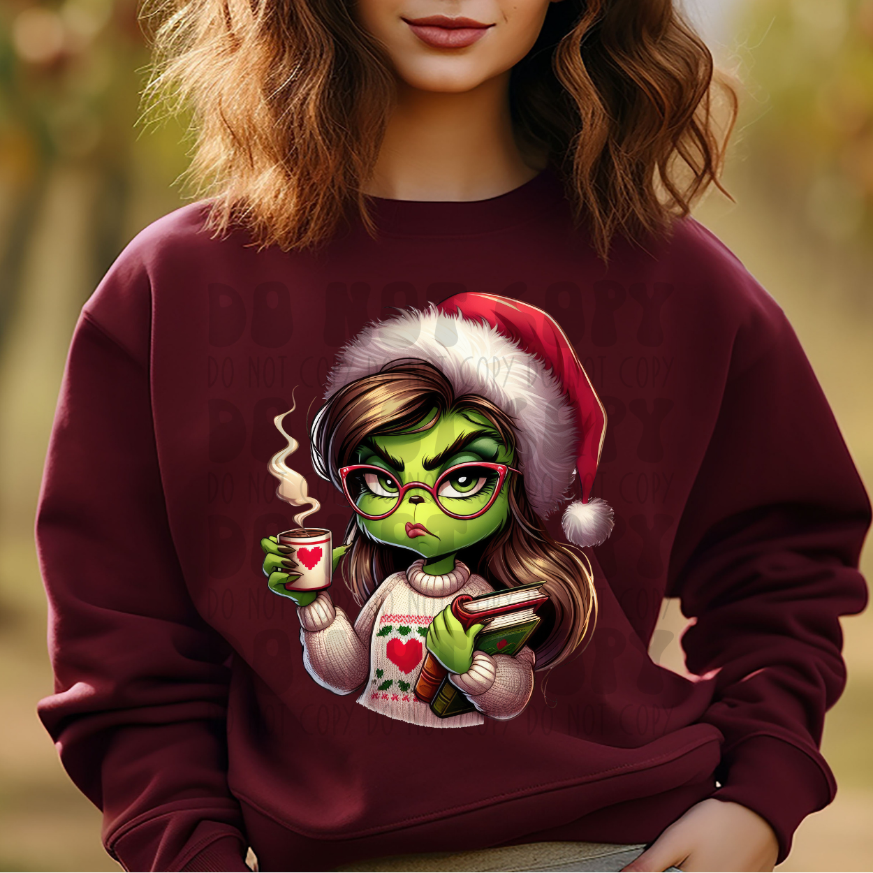 BOOK GREEN GUY - DTF TRANSFER