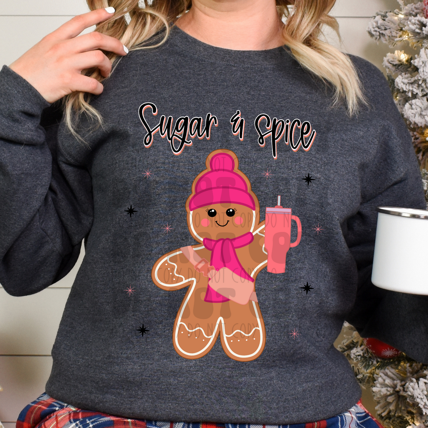 SUGAR & SPICE GINGERBREAD - DTF TRANSFER