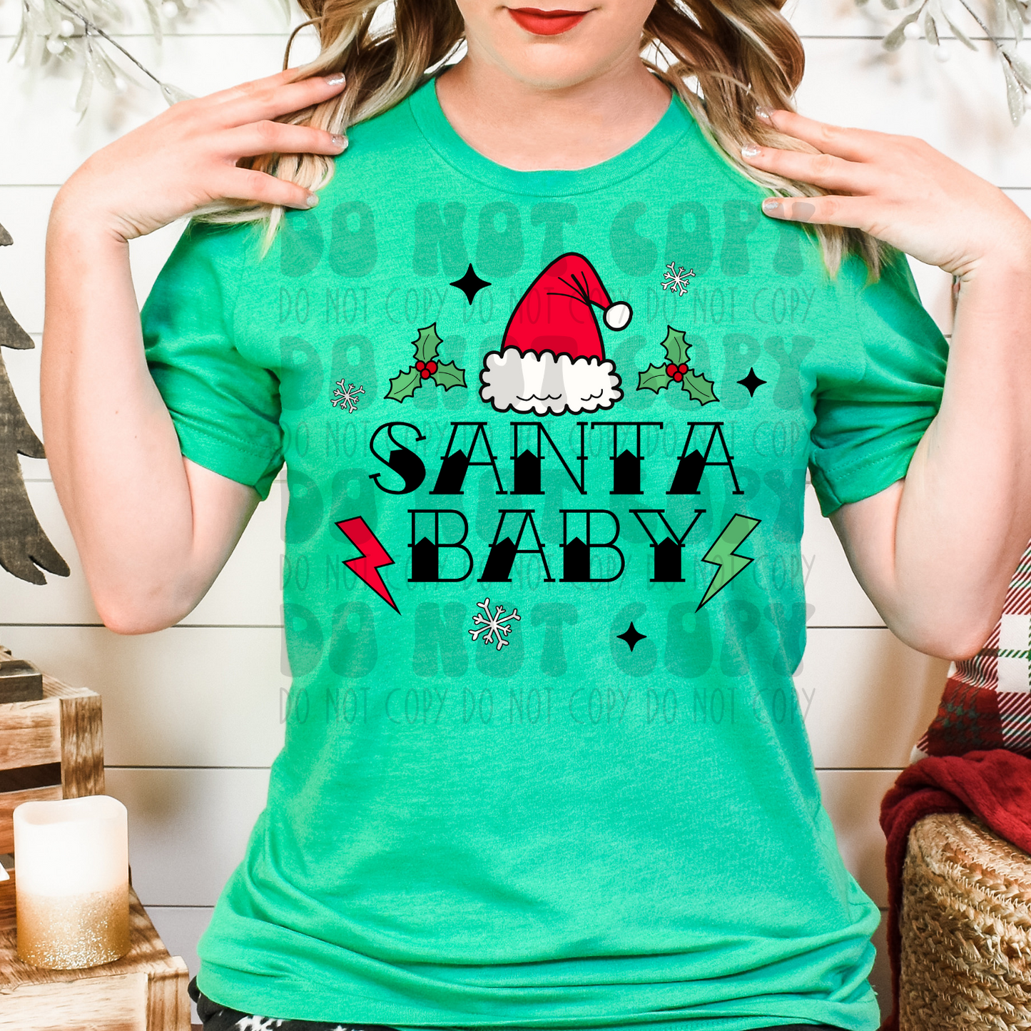 SANTA BABY - DTF TRANSFER