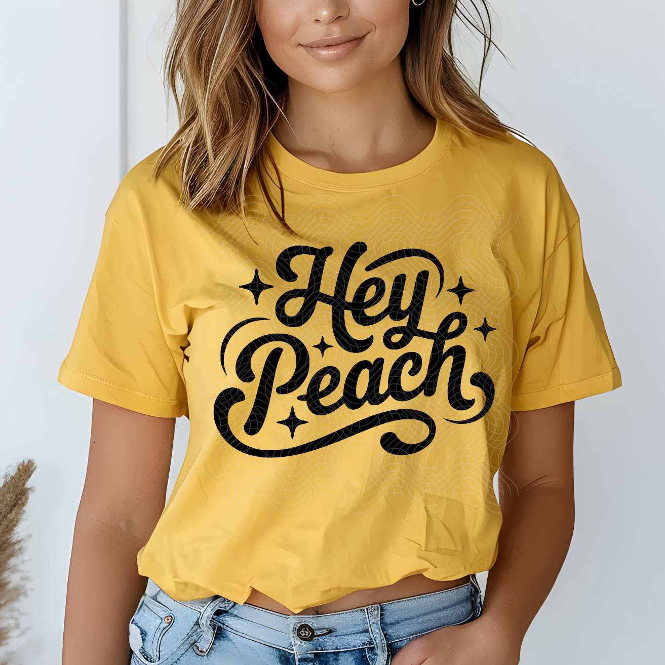 HEY PEACH - DTF TRANSFER