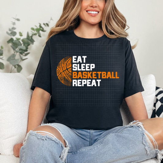 EAT.SLEEP.BASKETBALL.REPEAT. - DTF TRANSFER