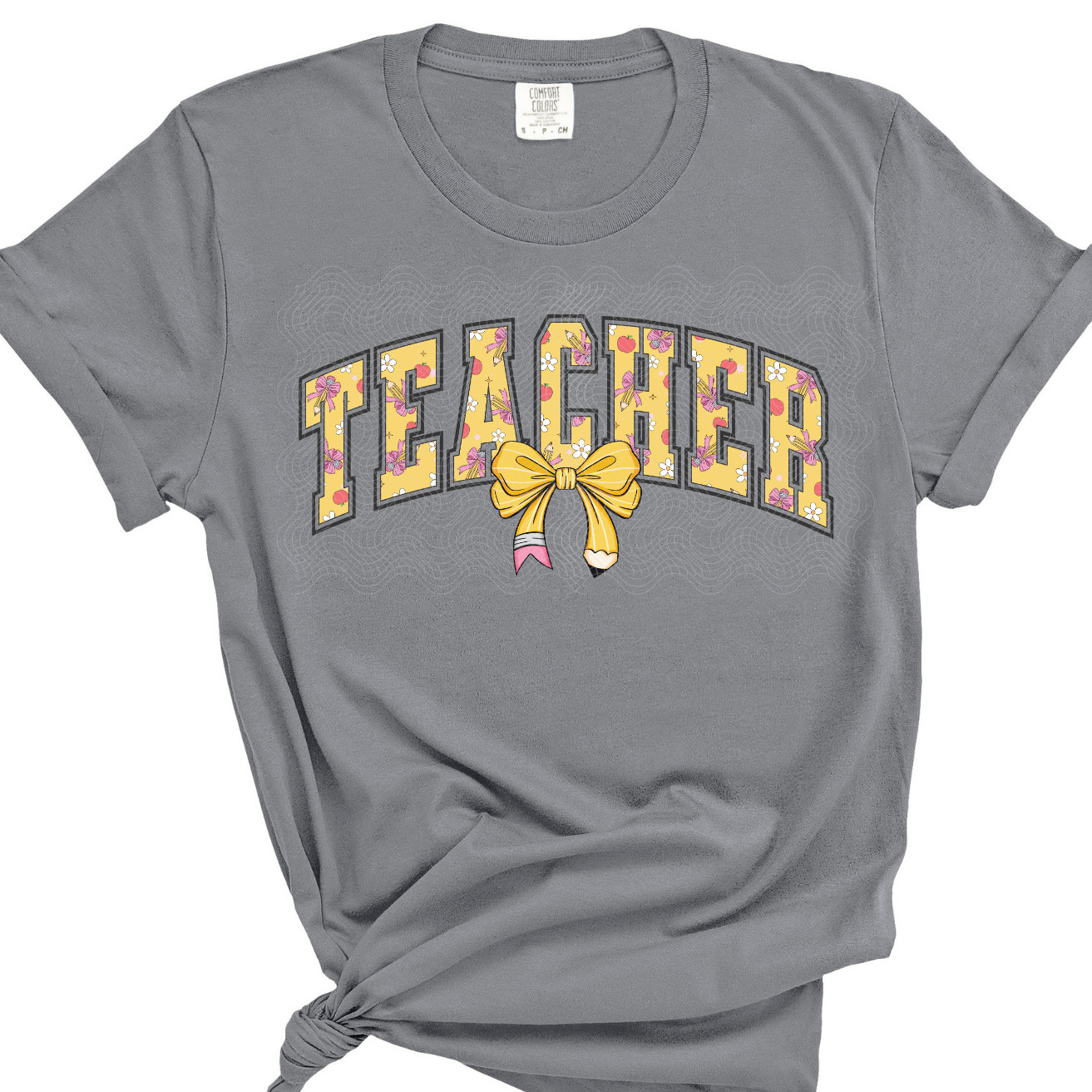 YELLOW TEACHER - DTF TRANSFER