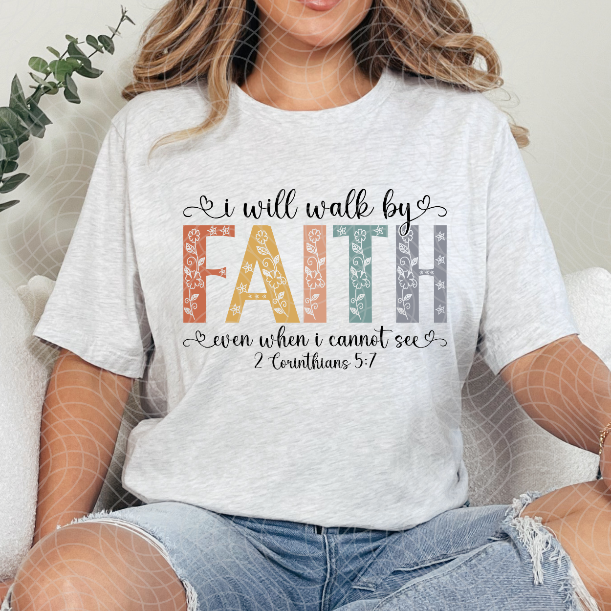 WALK BY FAITH - DTF TRANSFER