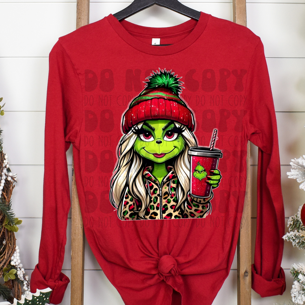 RED/GREEN GIRL GREEN GUY - DTF TRANSFER