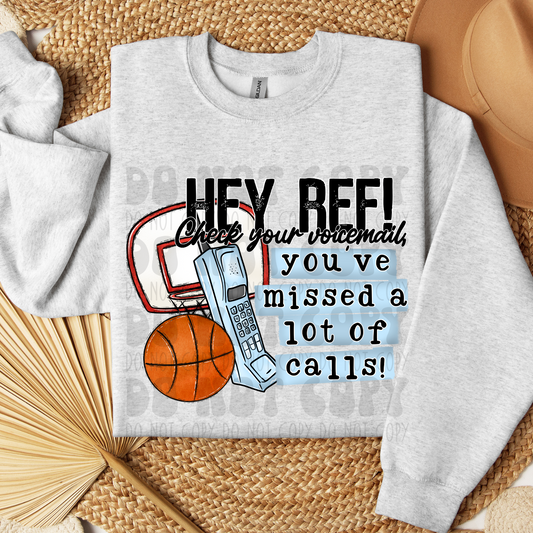HEY REF, BASKETBALL - DTF TRANSFER