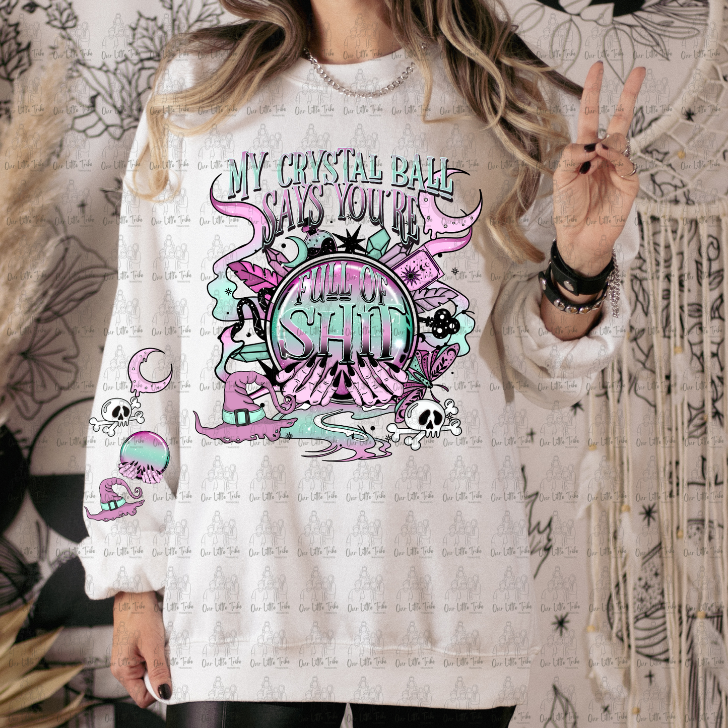 MY CRYSTAL BALL W/ SLEEVE - DTF TRANSFER