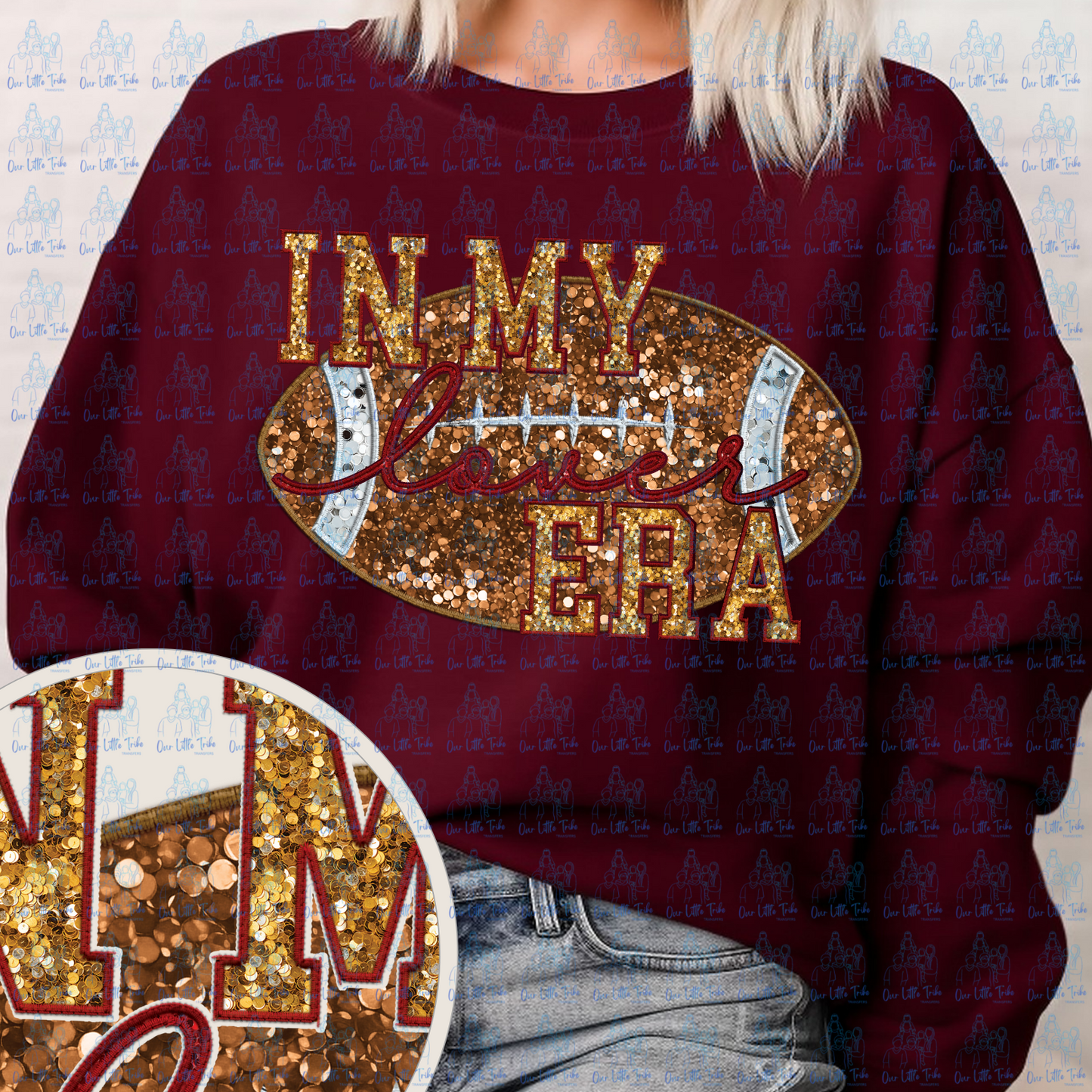 IN MY LOVER ERA - FAUX SEQUINS - DTF TRANSFER