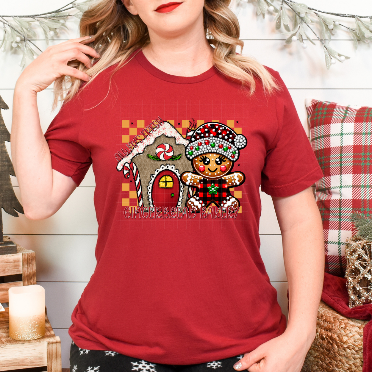 GINGERBREAD BAKERY - DTF TRANSFER