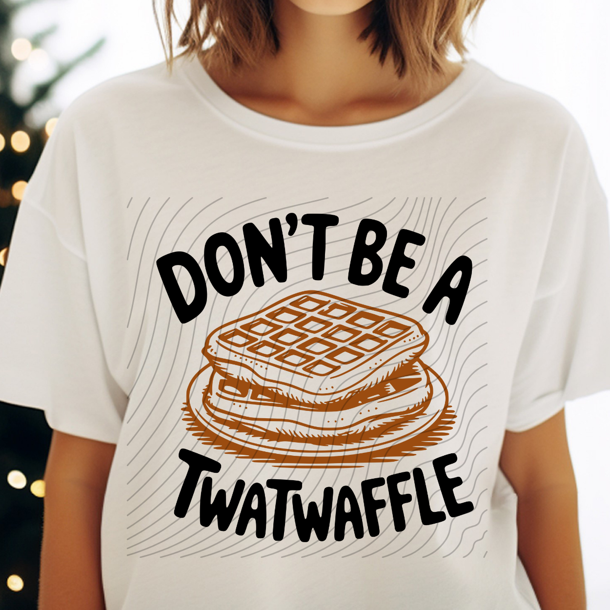 TWATWAFFLE COLOR - DTF TRANSFER