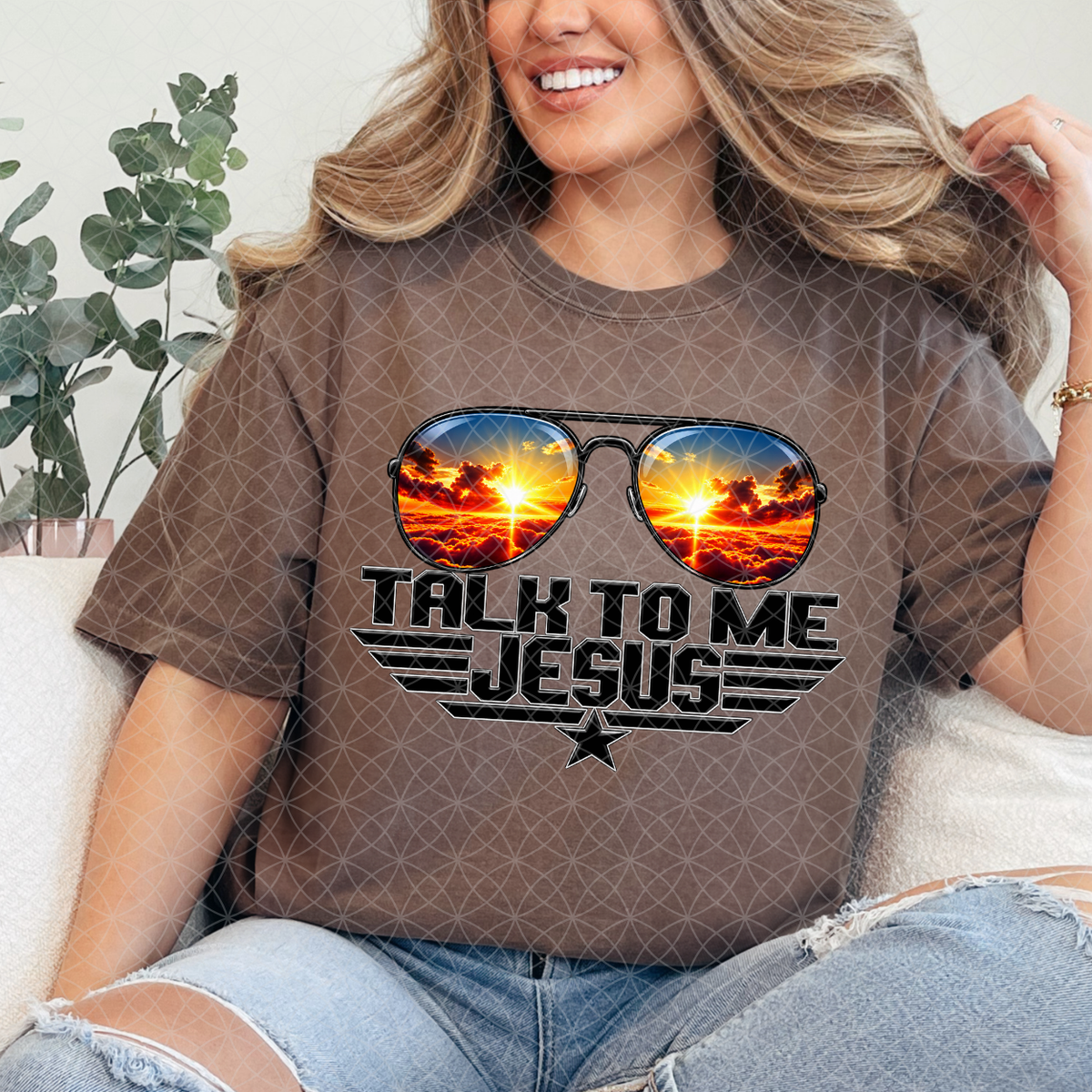 TALK TO ME JESUS - DTF TRANSFER