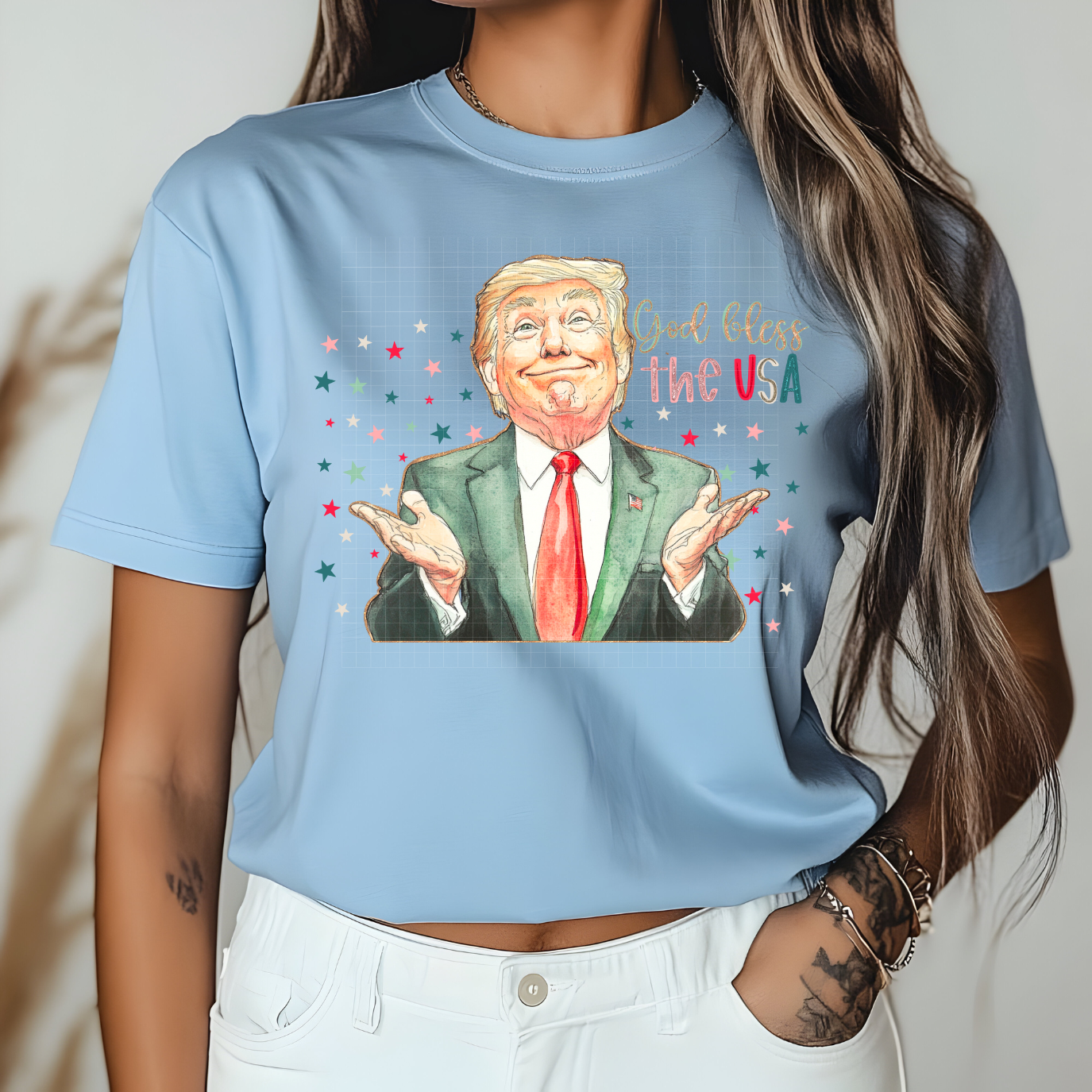 BLESS AMERICA - DTF TRANSFER