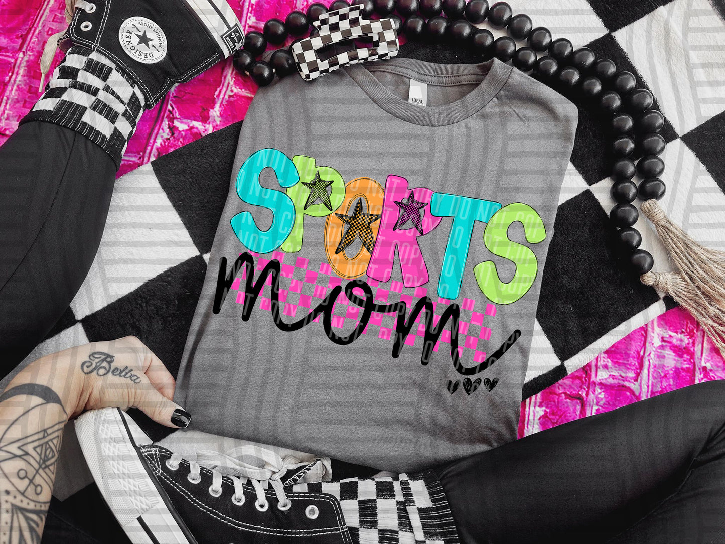 SPORTS MOM - DTF TRANSFER