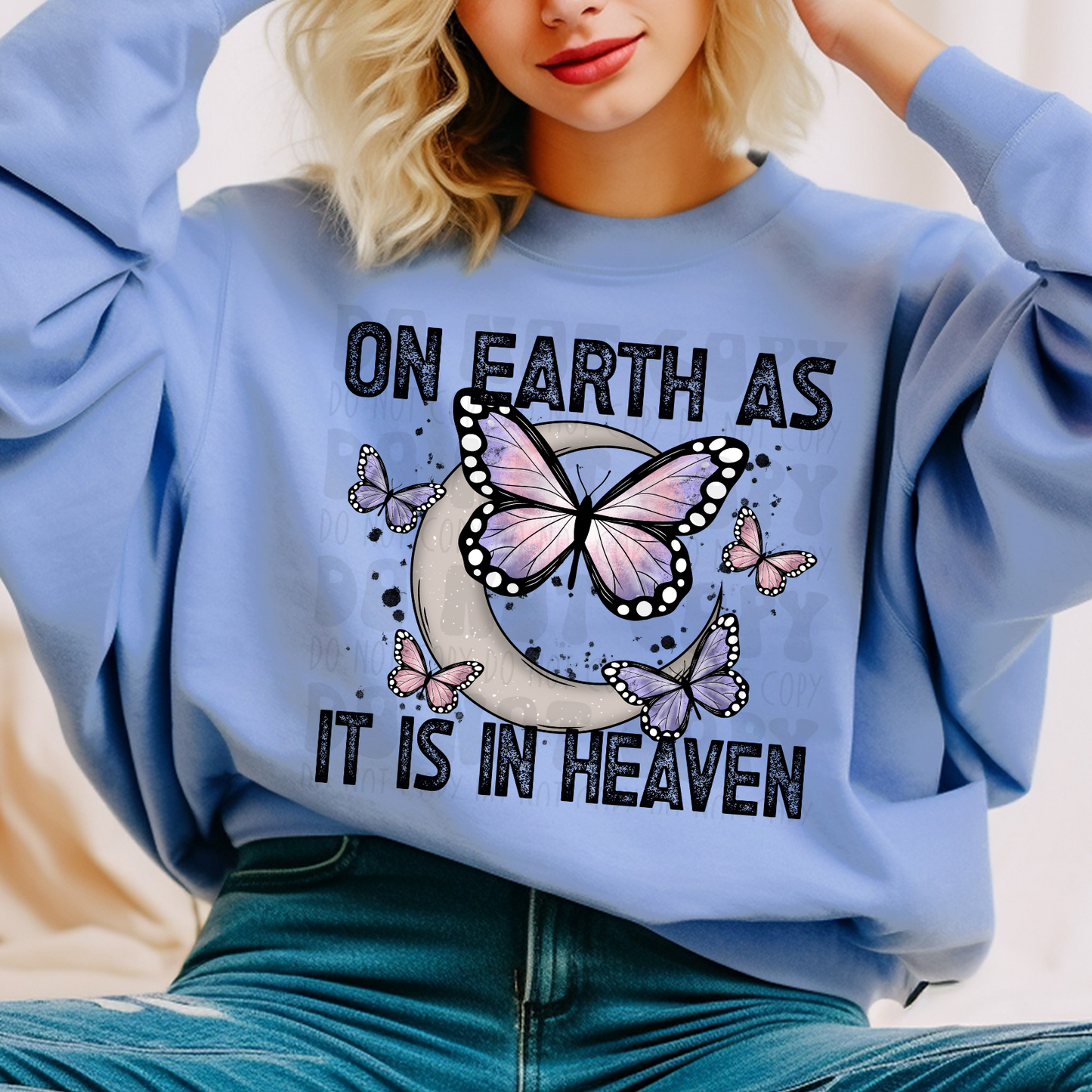 ON EARTH - DTF TRANSFER