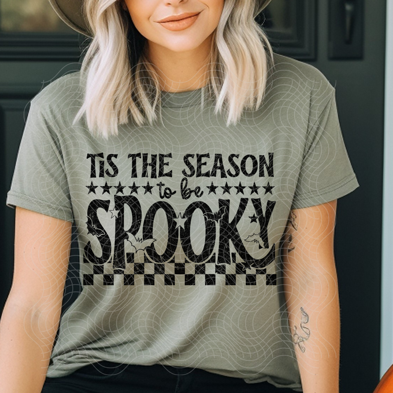 SEASON TO BE SPOOKY, BLK - DTF TRANSFER