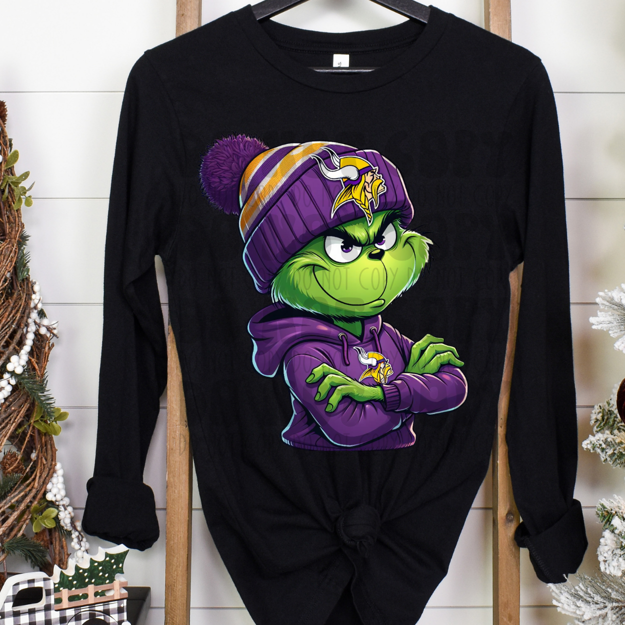 PURPLE GREEN GUY - DTF TRANSFER