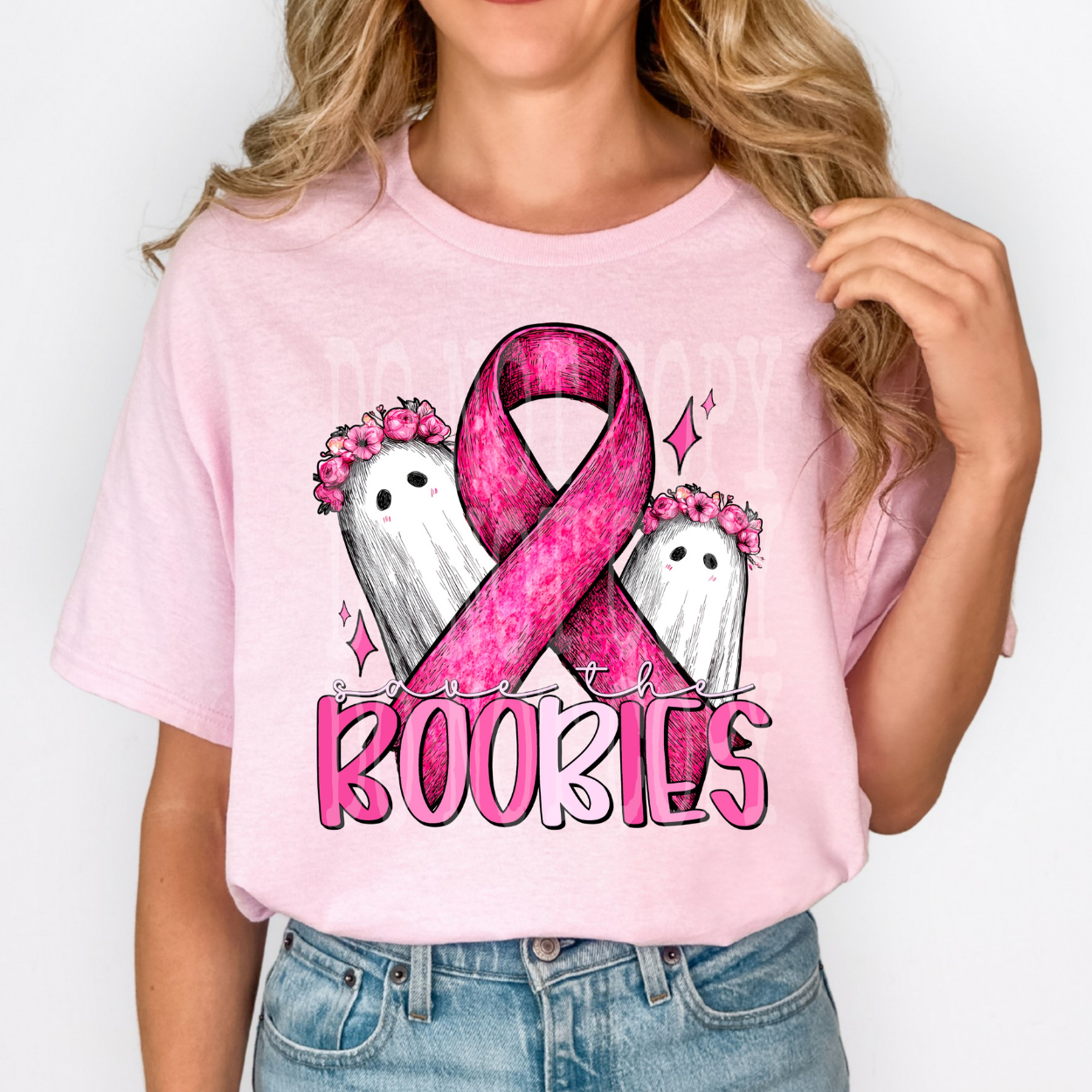 SAVE THE BOOBIES - DTF TRANSFER