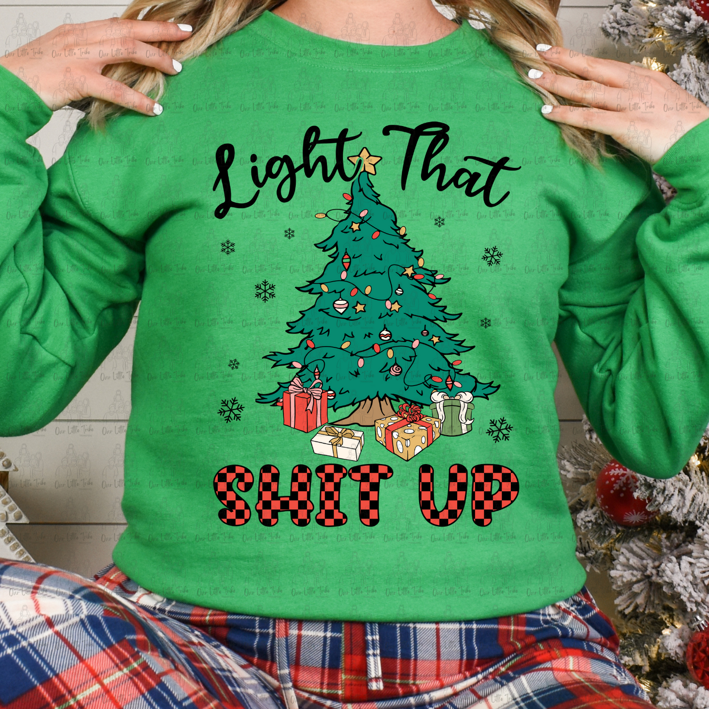 LIGHT THAT SH*T UP - DTF TRANSFER