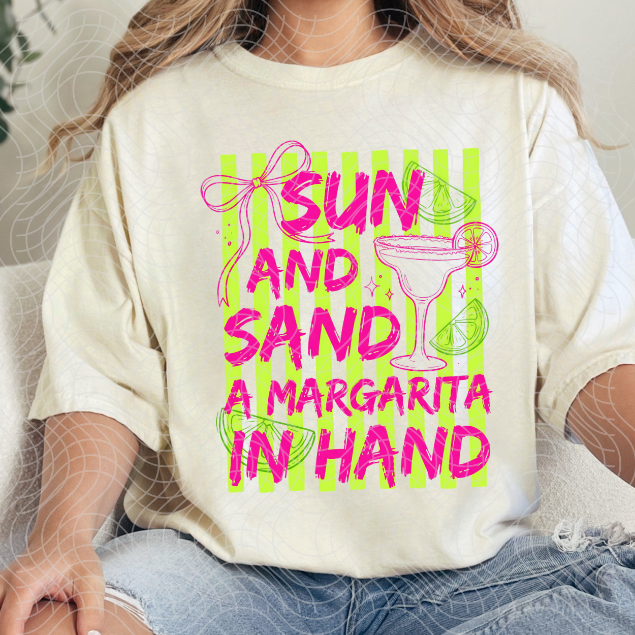 SUN AND SAND MARG - DTF TRANSFER
