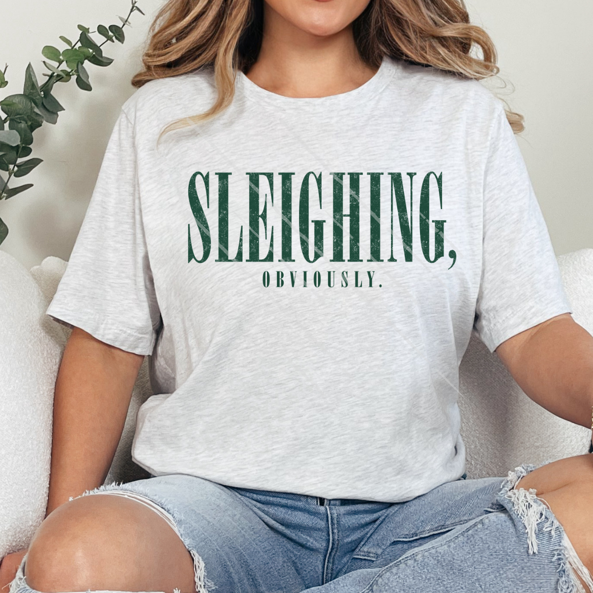 SLEIGHING, OBVIOUSLY - DTF TRANSFER