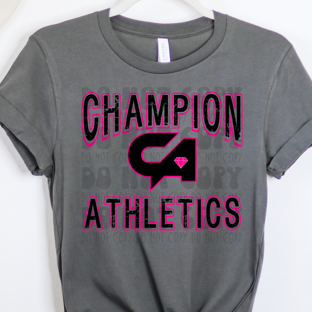 CHAMPION ATHLETICS DISTRESSED - DTF TRANSFER