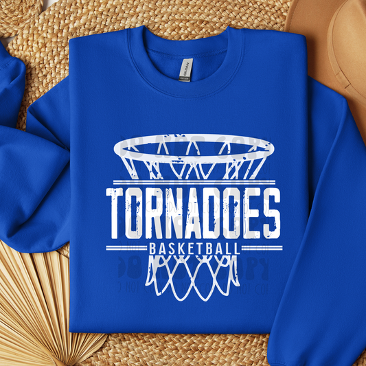 TORNADOES BASKETBALL NET - DTF TRANSFER