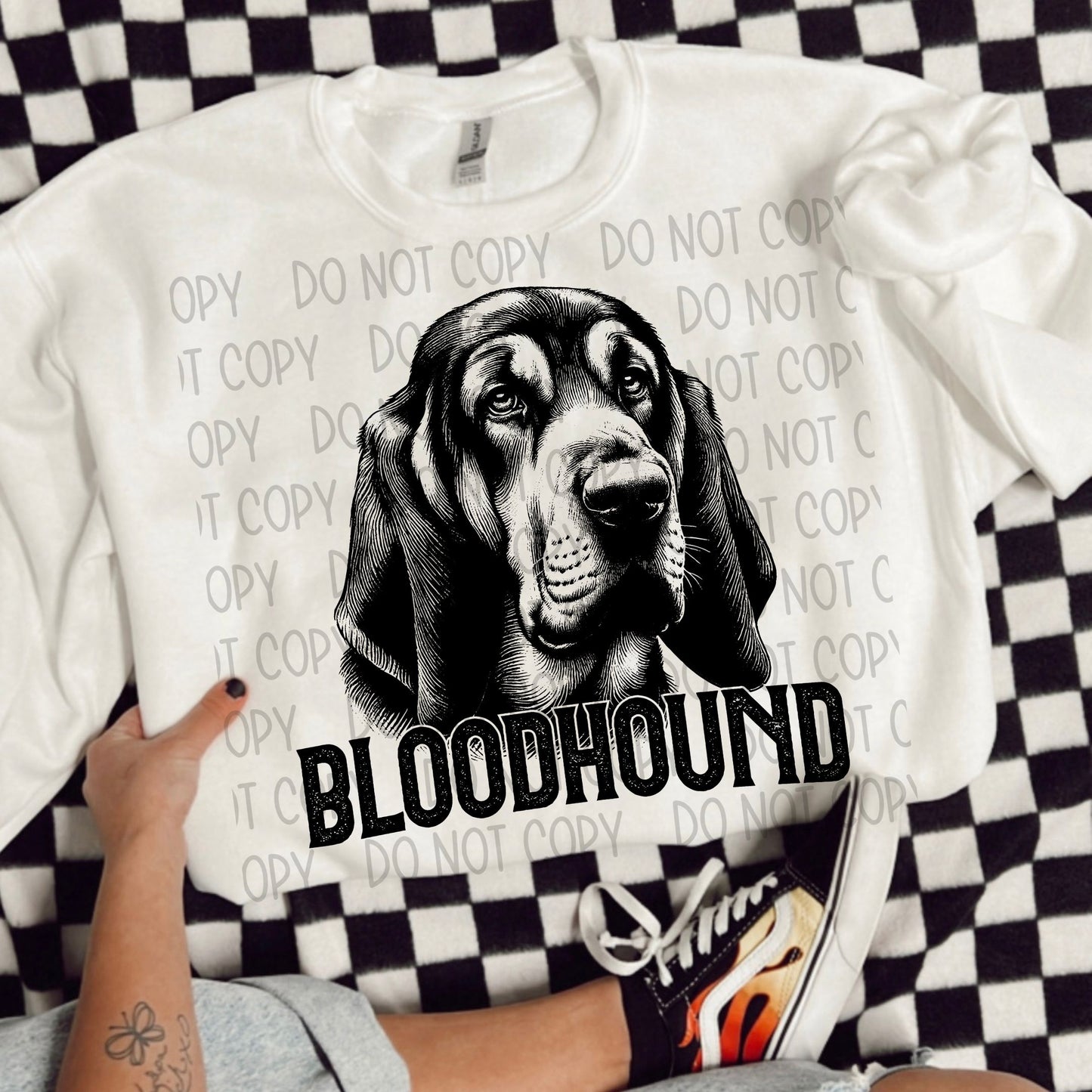BLOODHOUND DOG - DTF TRANSFER