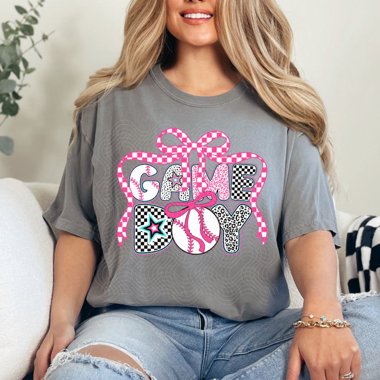GAME DAY PINK - DTF TRANSFER