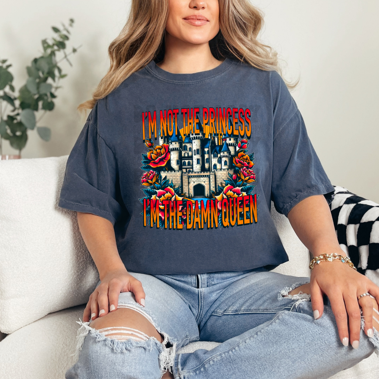 DAMN QUEEN - DTF TRANSFER