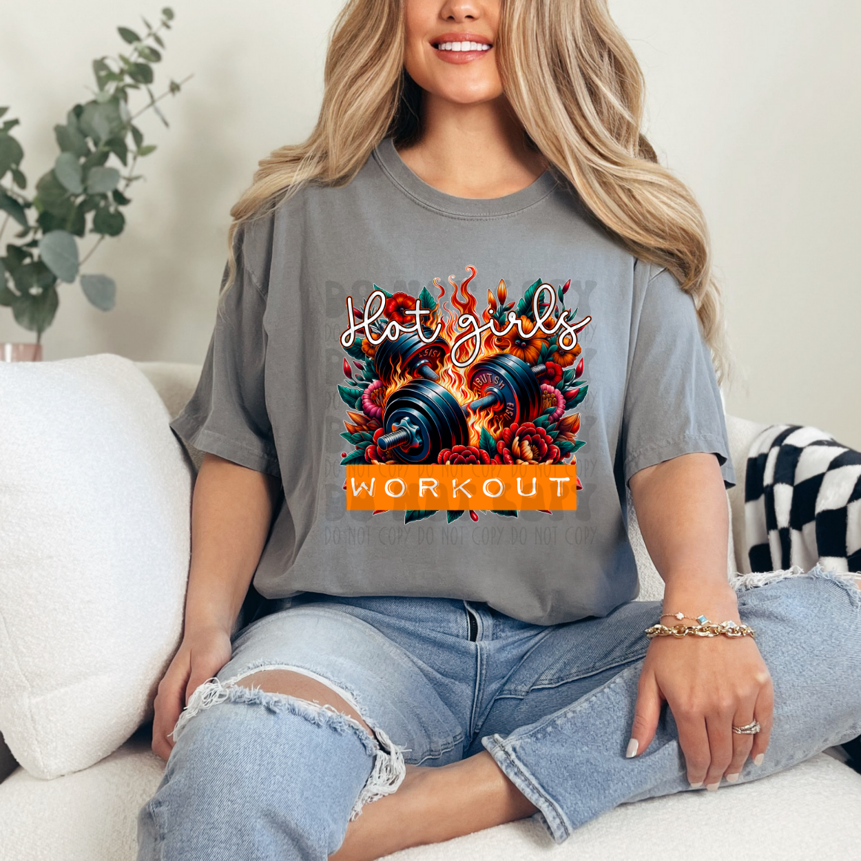 HOT GIRLS WORKOUT - DTF TRANSFER