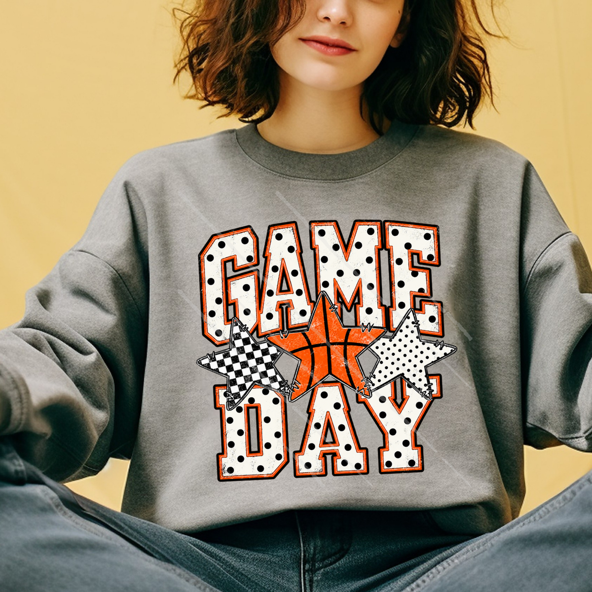 GAME DAY BASKETBALL STARTS - DTF TRANSFER
