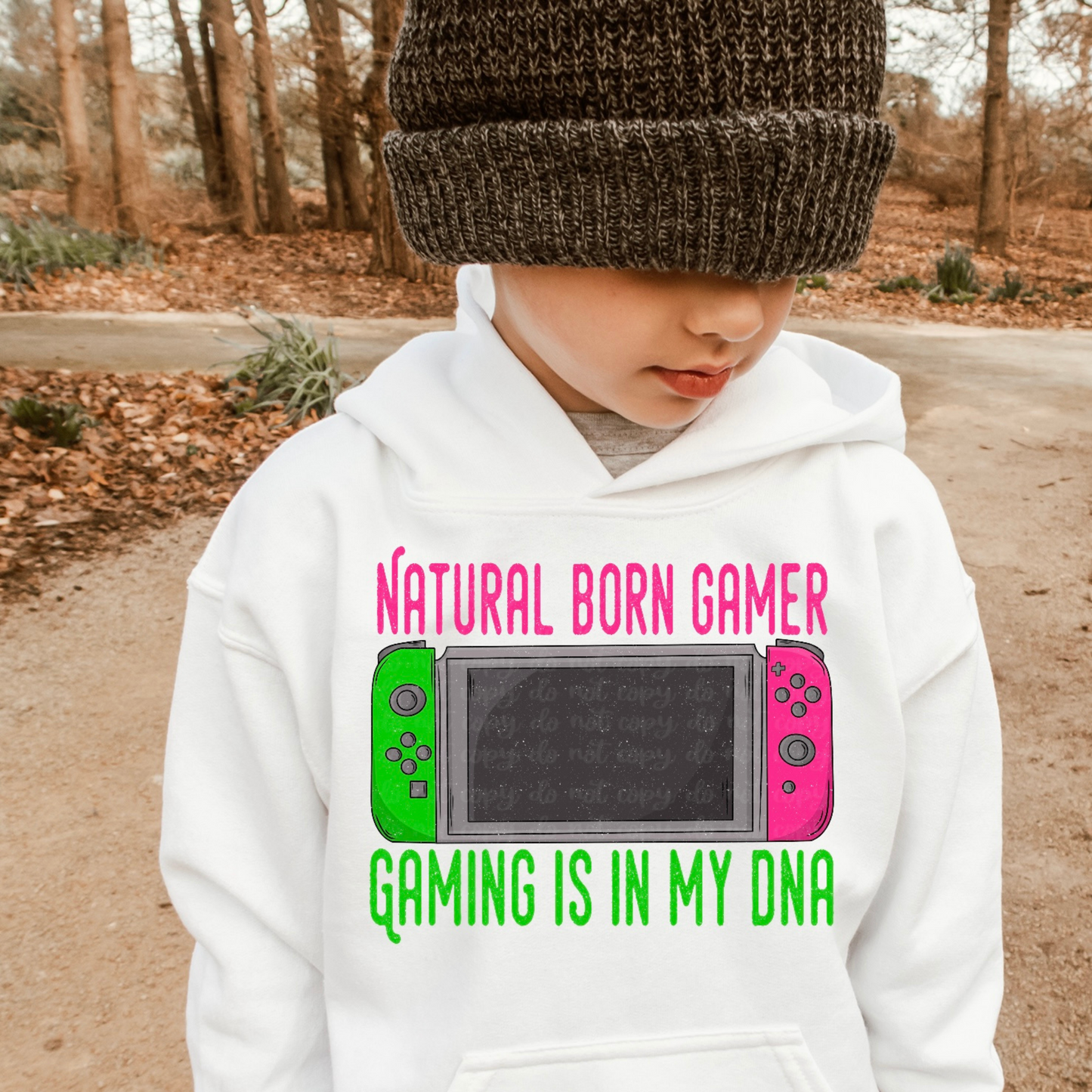 GAMER GREEN/PINK - DTF TRANSFER
