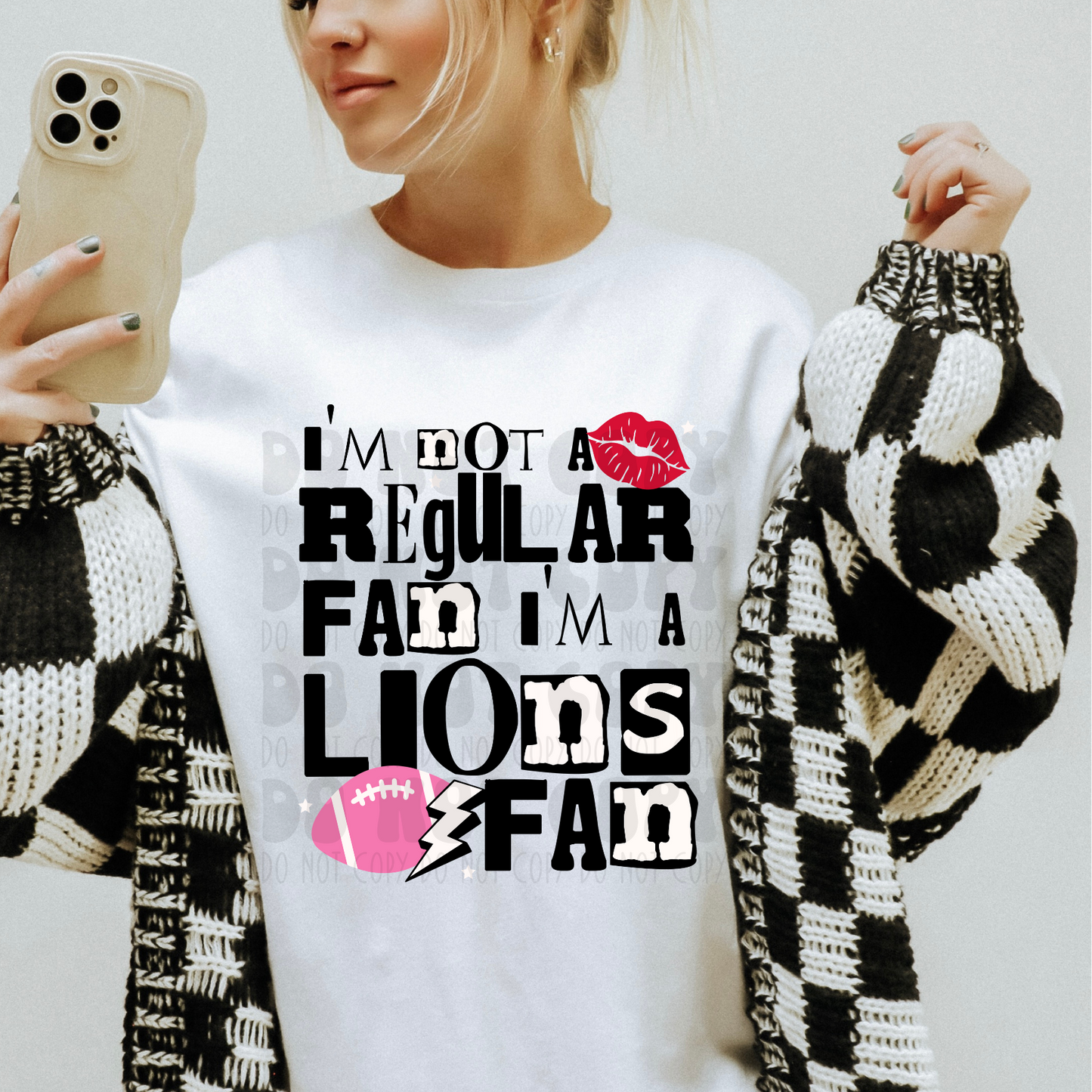 MEAN GIRLS VERSION LIONS - DTF TRANSFER