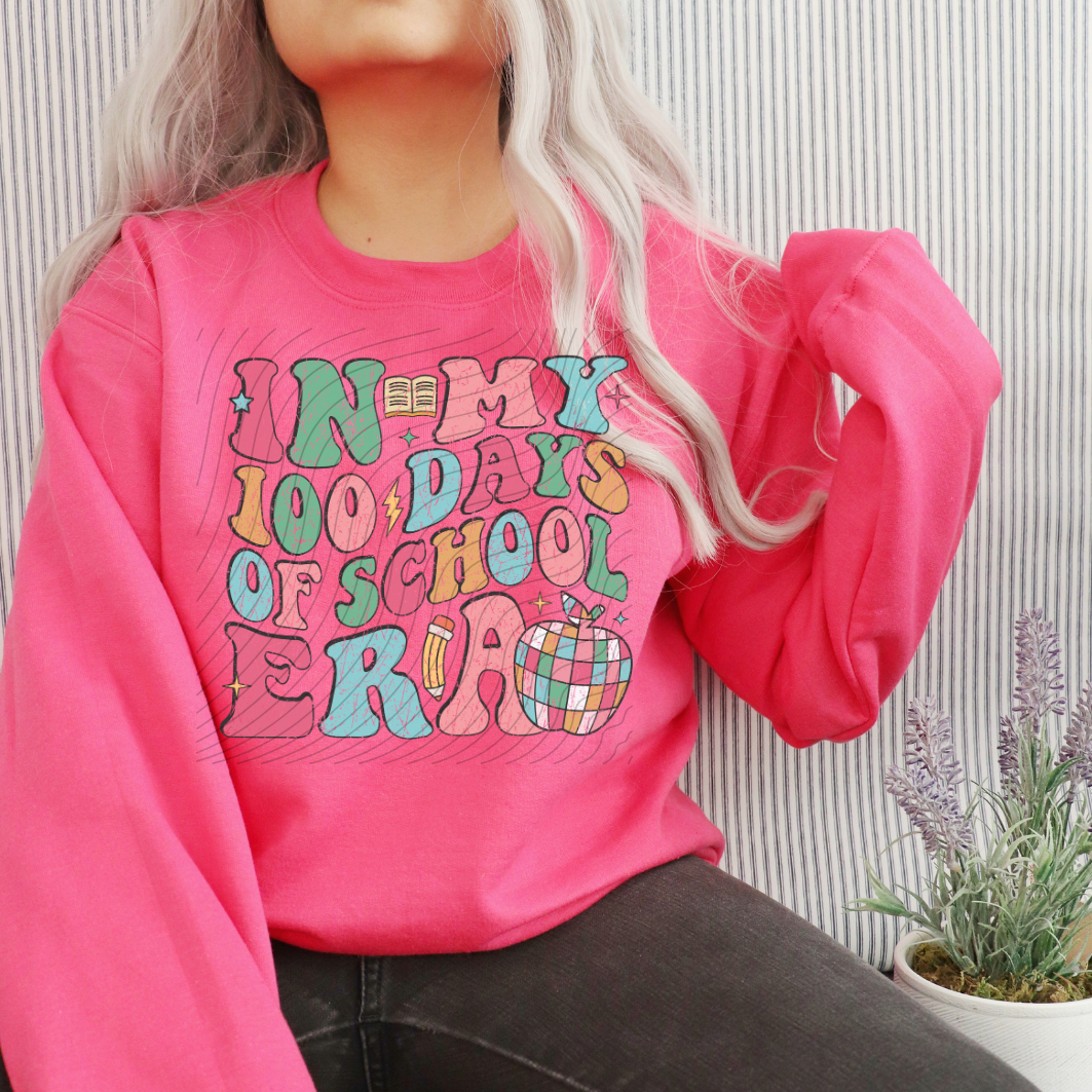 100 DAYS OF SCHOOL ERA, DISTRESSED - DTF TRANSFER