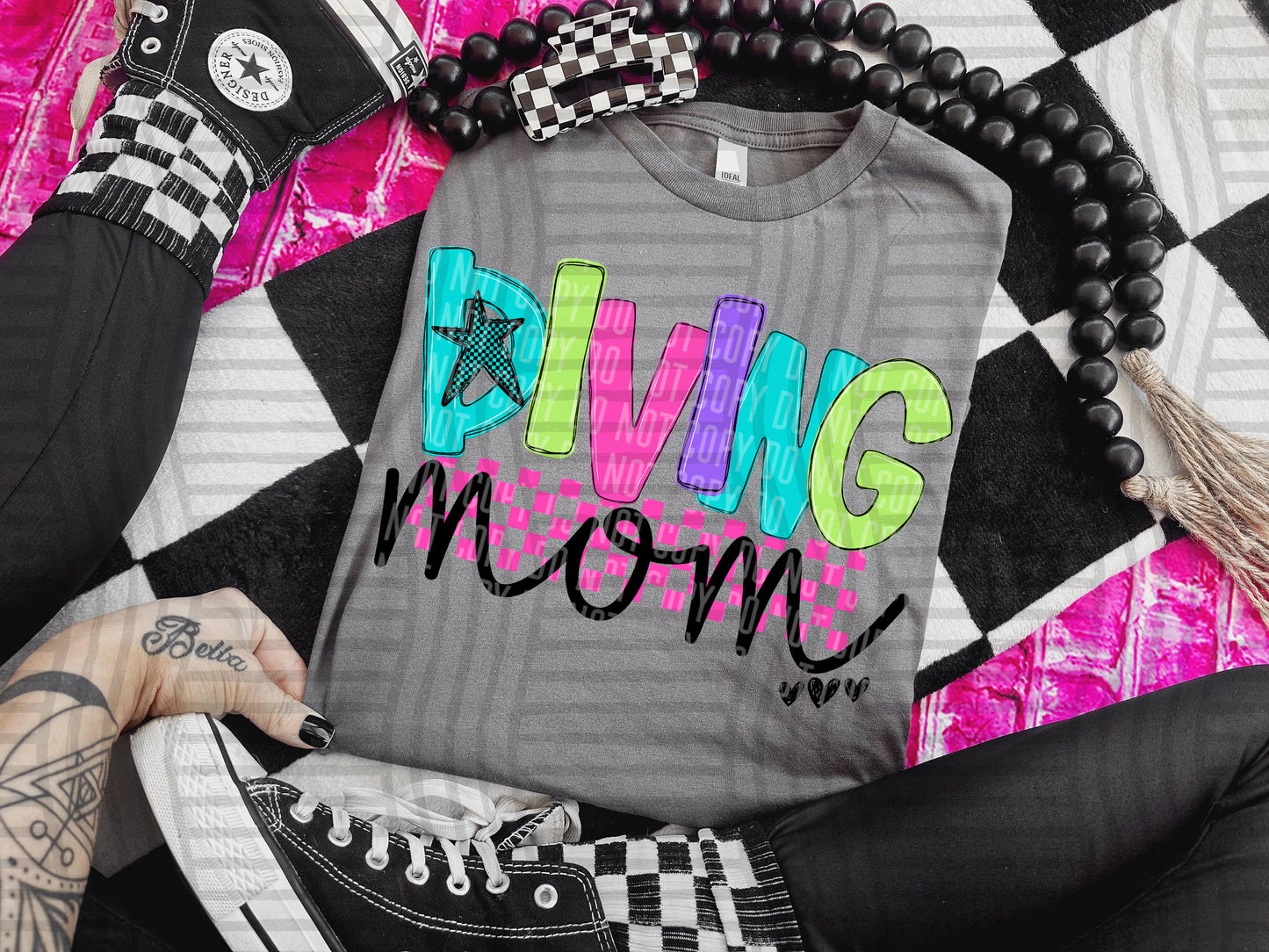 DIVING MOM - DTF TRANSFER