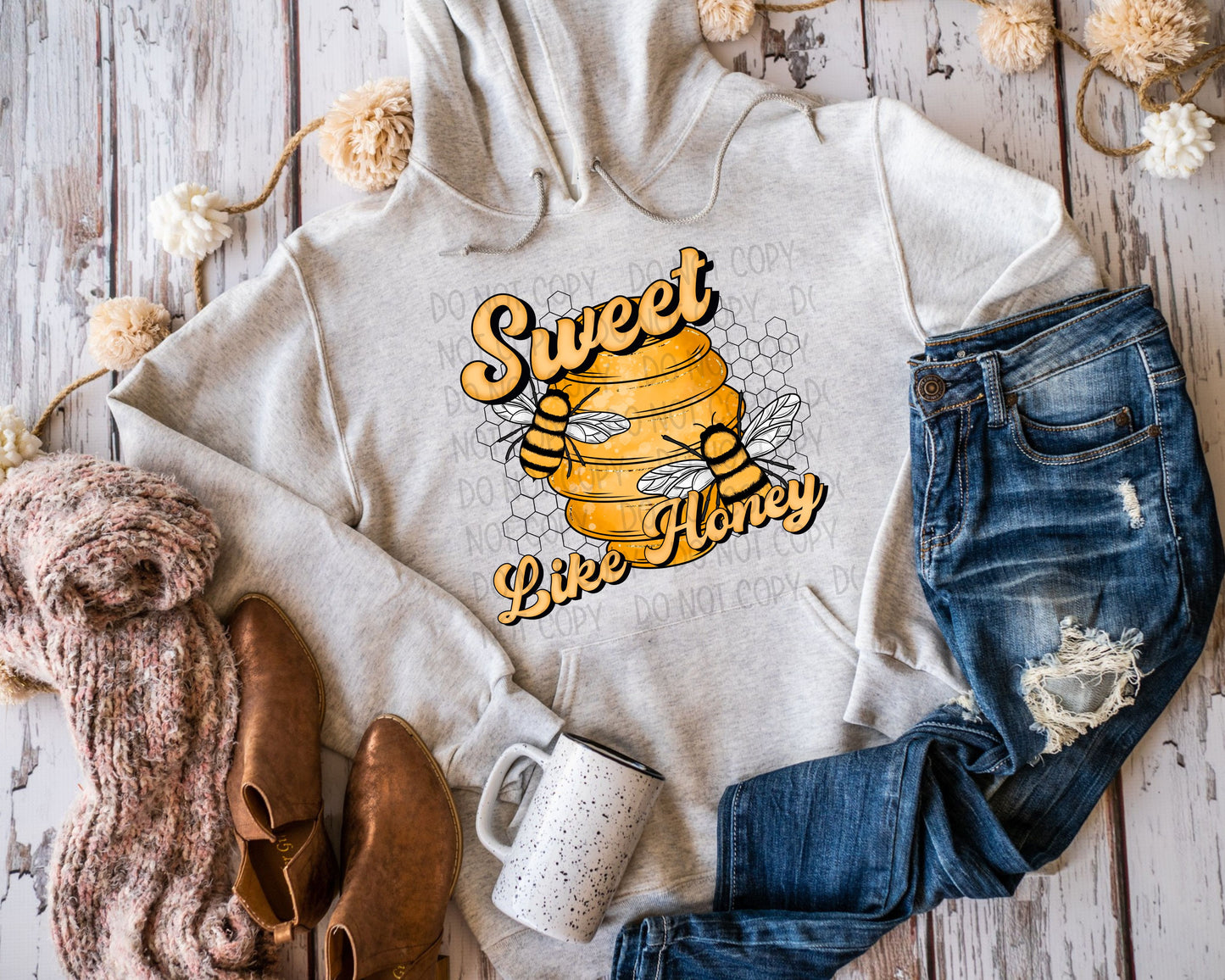 SWEET LIKE HONEY - DTF TRANSFER