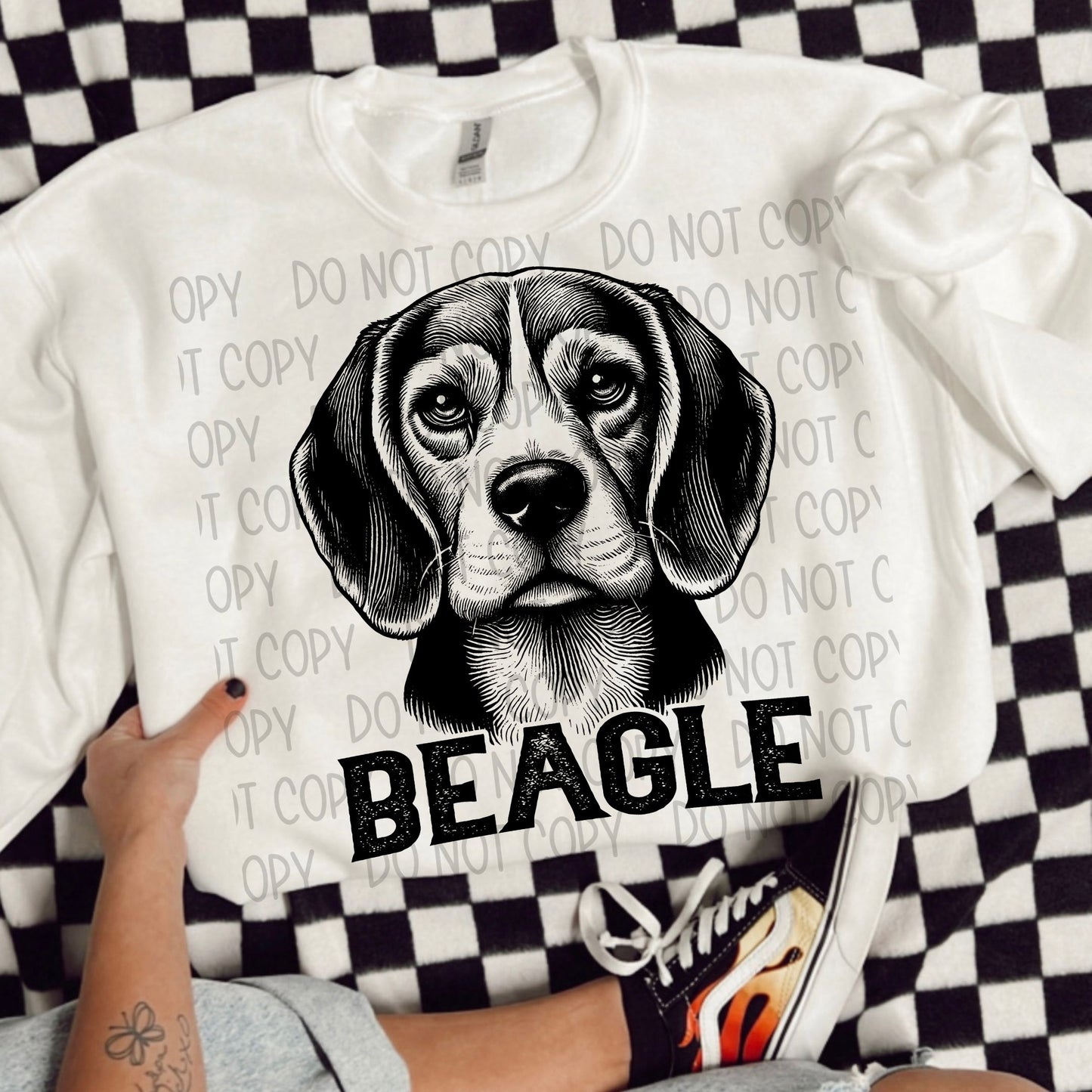 BEAGLE DOG - DTF TRANSFER