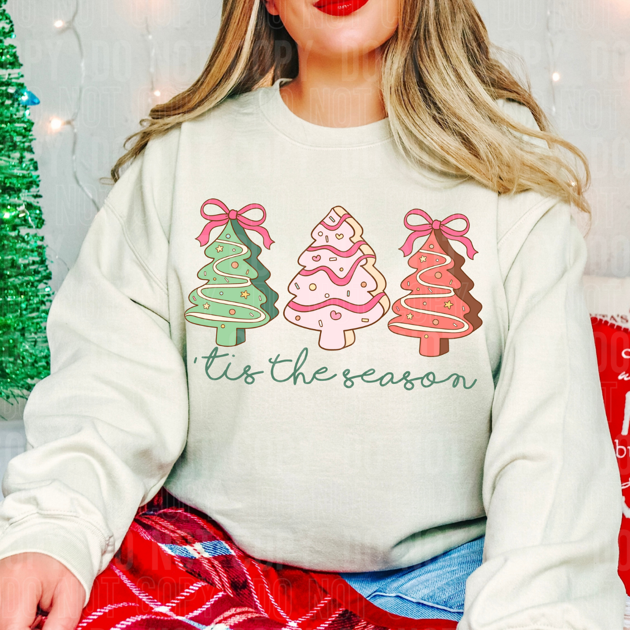 TIS THE SEASON TREE CAKES - DTF TRANSFER