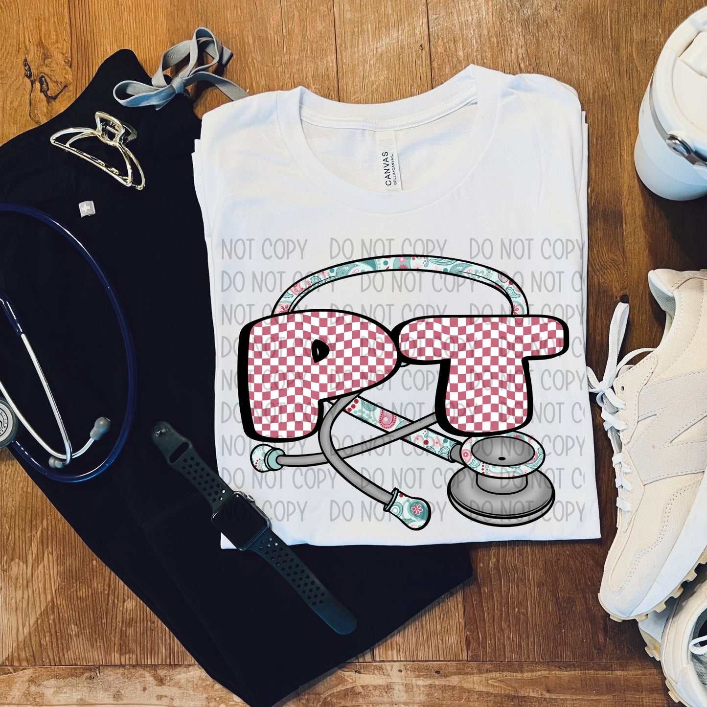 CHECKERED PROFESSION - PT - DTF TRANSFER