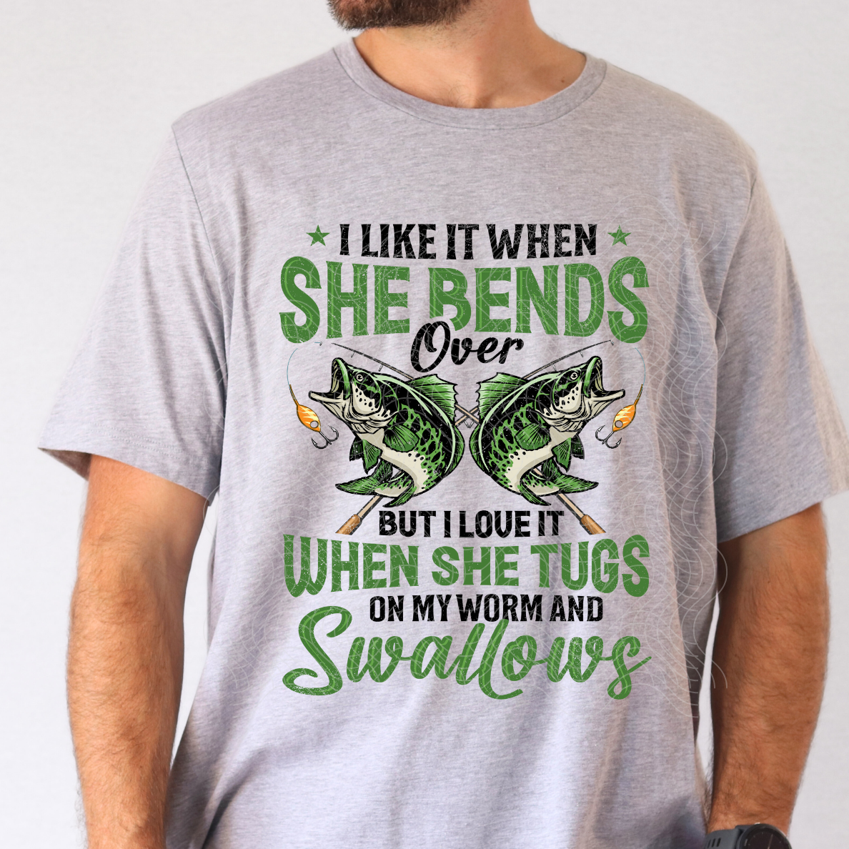 BENDS OVER - DTF TRANSFER