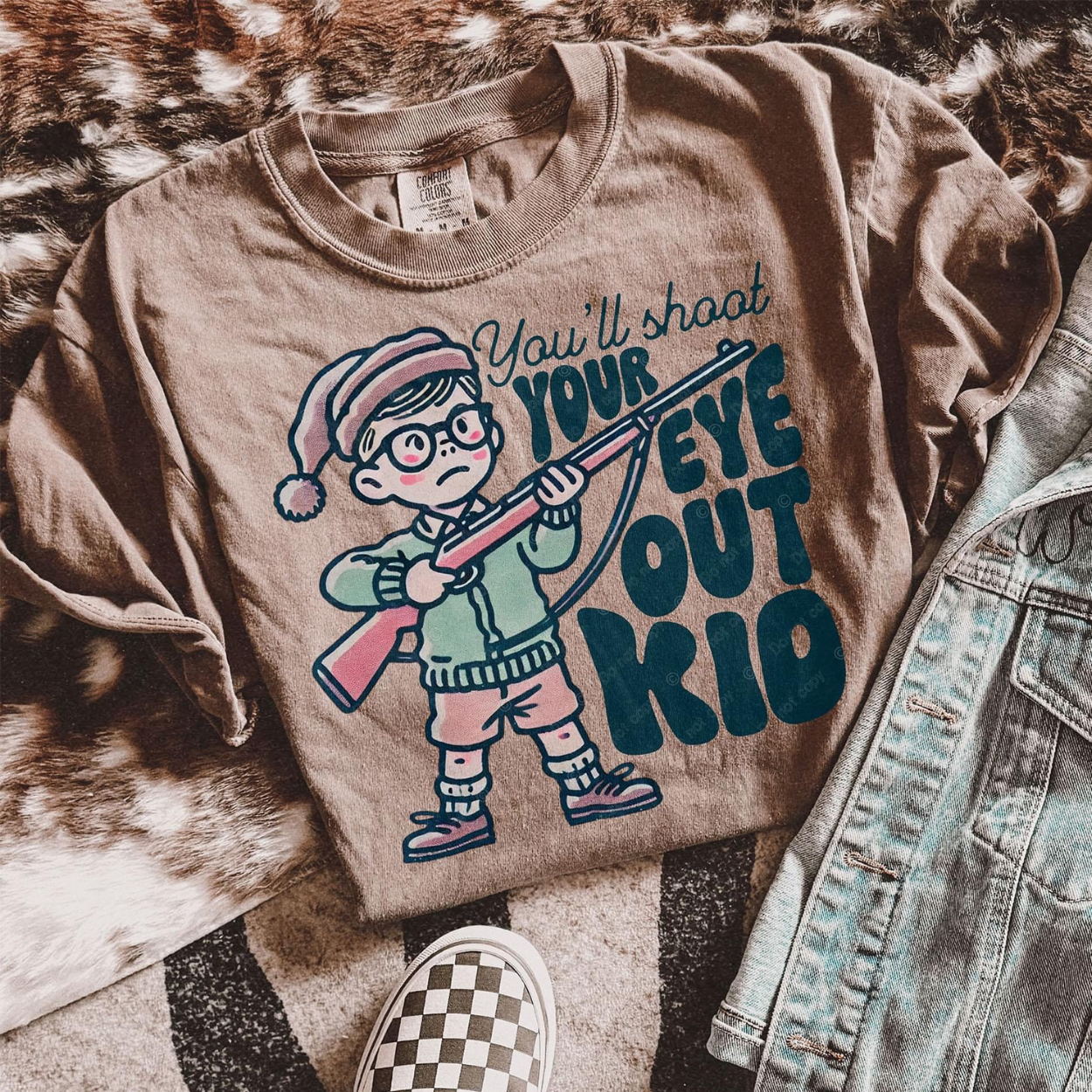 SHOOT YOUR EYE OUT - DTF TRANSFER