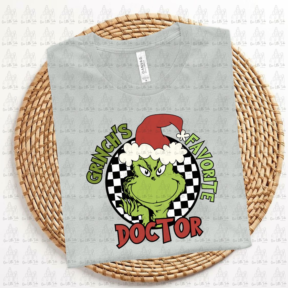 GREEN GUY FAV DOCTOR - RED - DTF TRANSFER