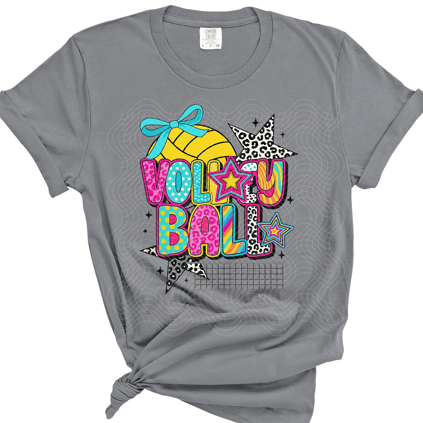 PREPPY VOLLEYBALL - DTF TRANSFER