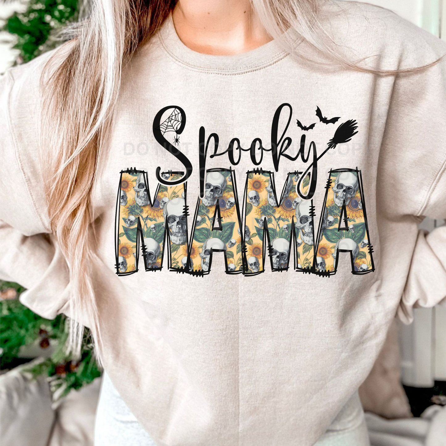 SPOOKY MAMA SKULLS - DTF TRANSFER