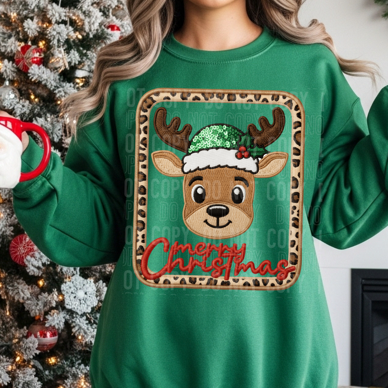 MERRY CHRISTMAS CHARACTER - DTF TRANSFER