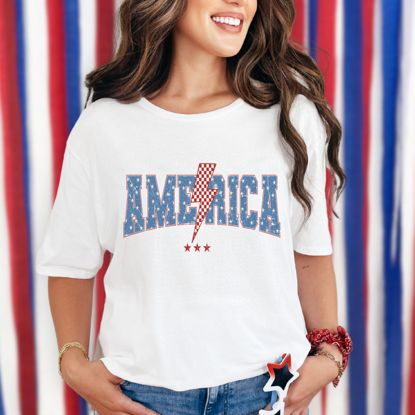 AMERICA BOLT - DTF TRANSFER