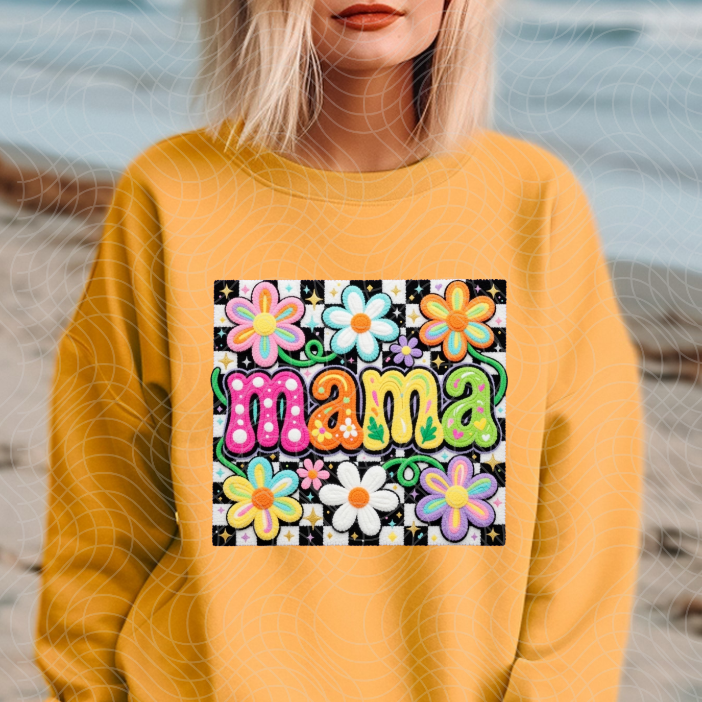 MAMA FLOWERS - DTF TRANSFER