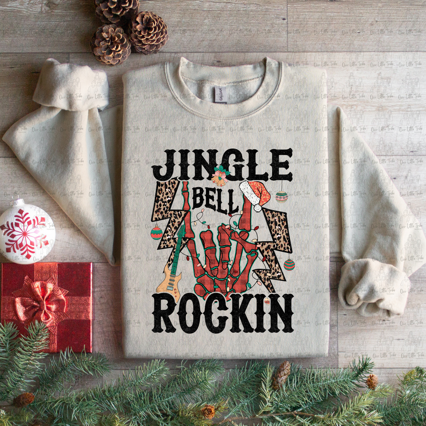 JINGLE BELL ROCKIN' - DTF TRANSFER