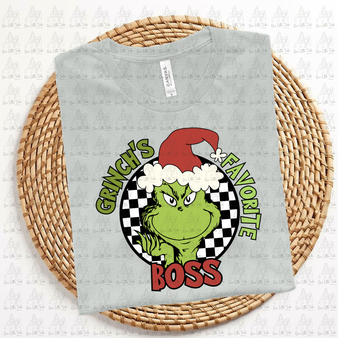 GREEN GUY FAV BOSS - RED - DTF TRANSFER